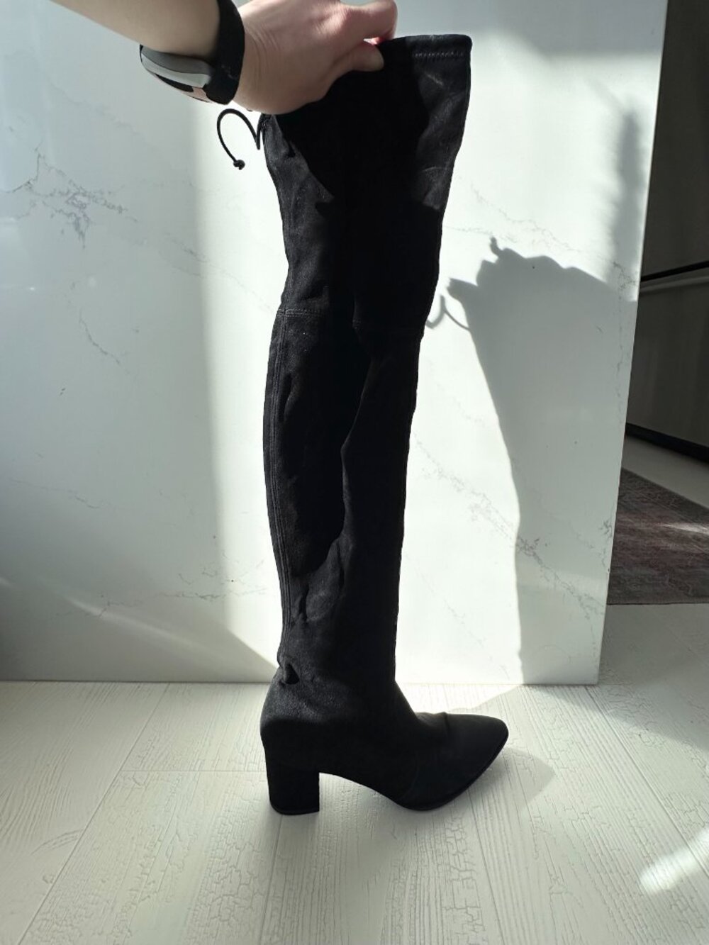 Stuart Weitzman Size 9 Over the Knee Suede Boots